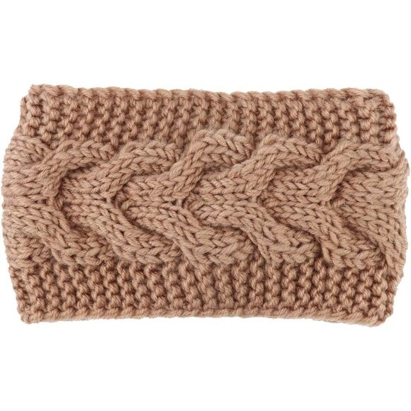 Winter Knit Headbands Women Crochet Ear Warmer Winter Accessories 4 Pack main image 4
